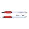 Moreton White Barrel Pen White Red